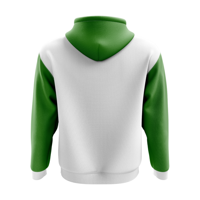 Libya Concept Country Football Hoody (White)-Vantage Point Soccer