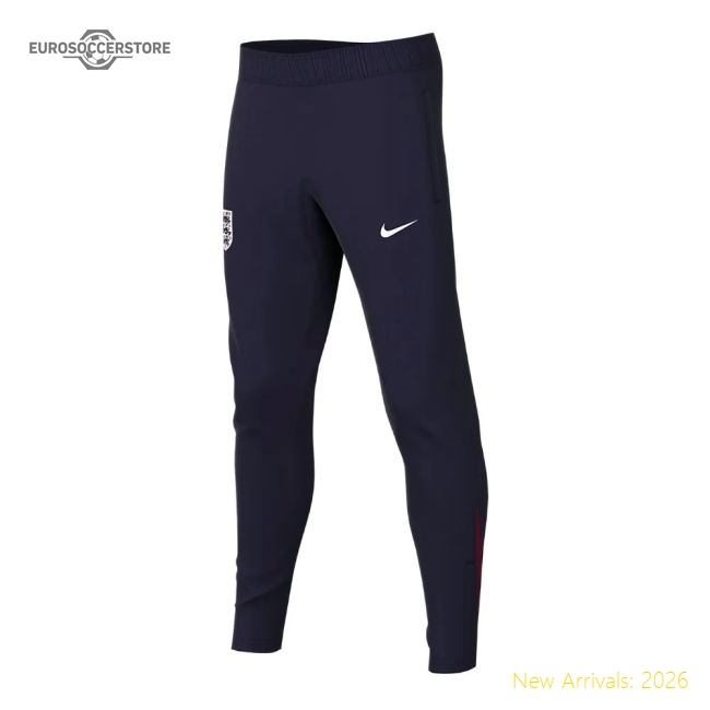 2024-2025 England Strike Football Knit Pants (Purple Ink) - Kids-Vantage Point Soccer
