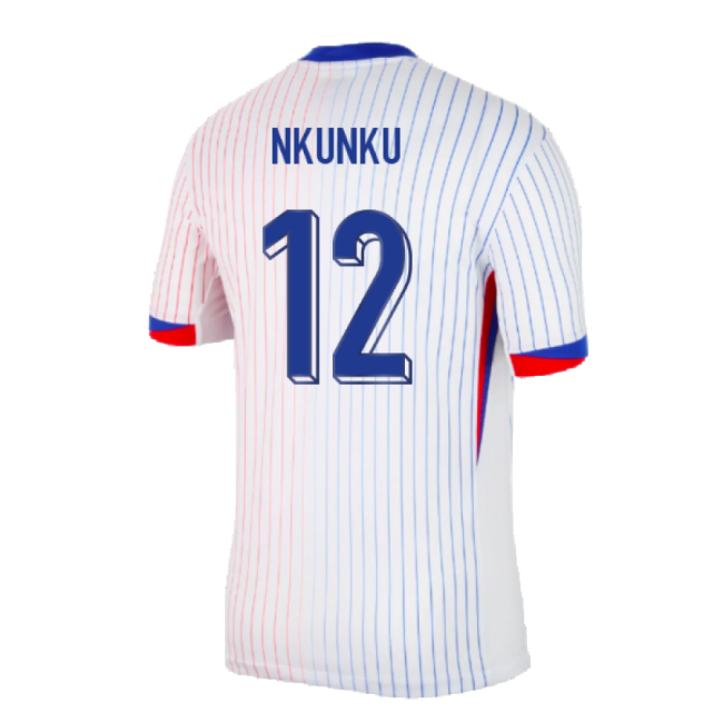 2024-2025 France Away Shirt (Nkunku 12)-Vantage Point Soccer