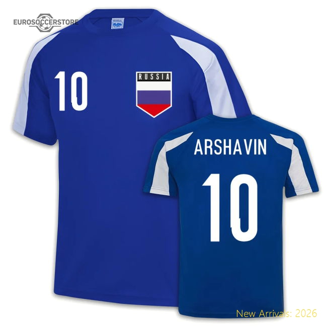 Russia Sports Jersey Training (Andrei Arshavin 10)-Vantage Point Soccer