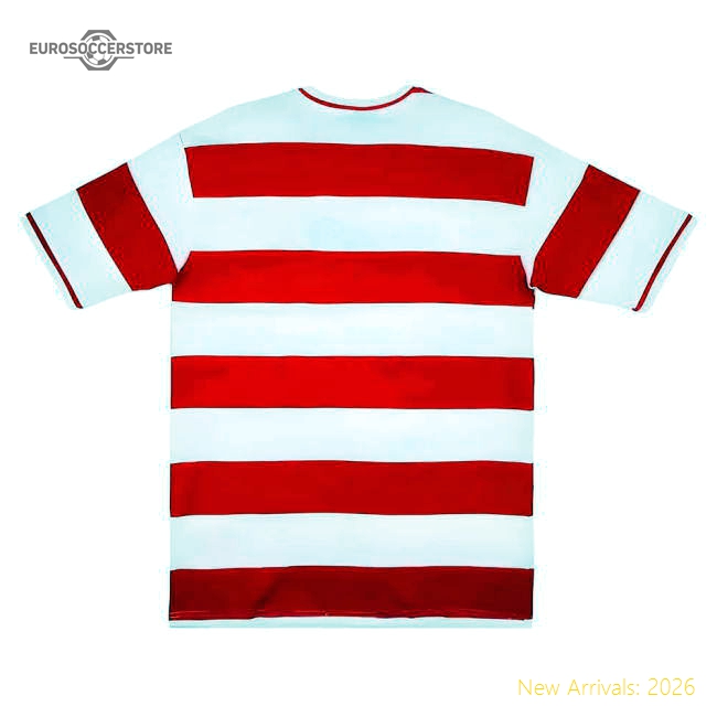 2024-2025 Denmark Fan Striped Tee (Red)-Vantage Point Soccer