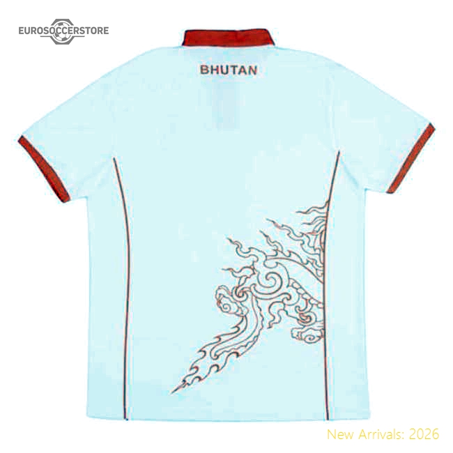 2019-2020 Bhutan Away Shirt-Vantage Point Soccer