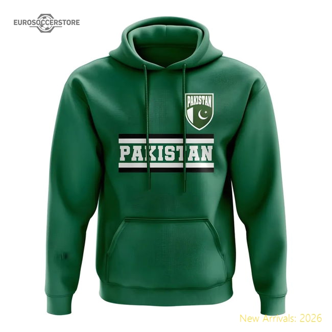 Pakistan Core Football Country Hoody (Green)-Vantage Point Soccer