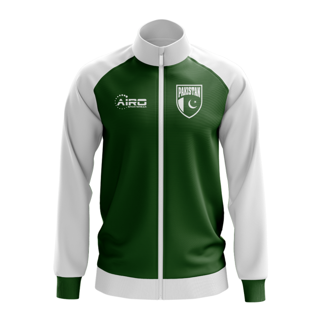 Pakistan Concept Football Track Jacket (Green)-Vantage Point Soccer