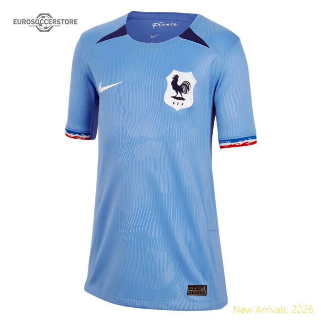 2023-2024 France Home Shirt (Kids)-Vantage Point Soccer