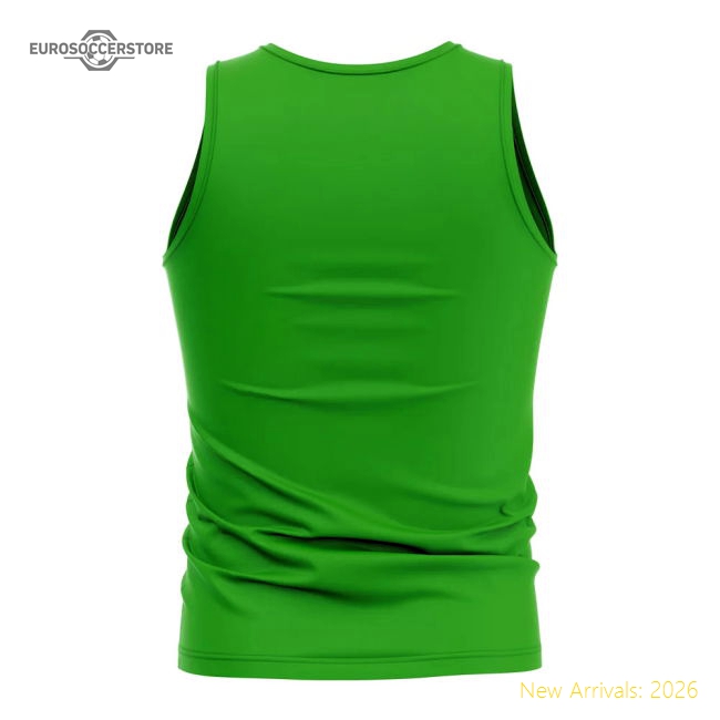 Palestine Core Football Country Sleeveless Tee (Green)-Vantage Point Soccer