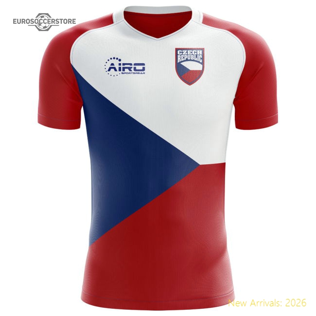 2025-2026 Czech Republic Home Concept Football Shirt - Womens-Vantage Point Soccer