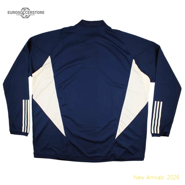 2023-2024 Italy Tiro Taining Top (Dark Blue)-Vantage Point Soccer