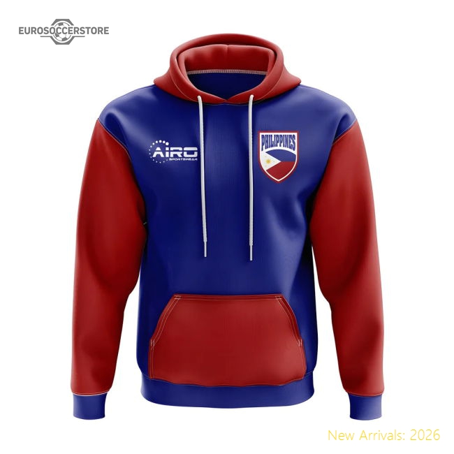 Philippines Concept Country Football Hoody (Blue)-Vantage Point Soccer