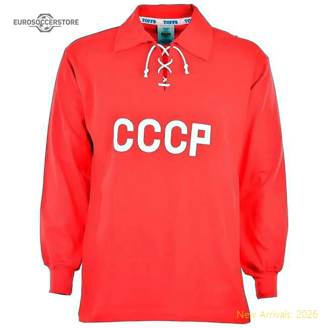 Russia 1960s Retro Football Shirt-Vantage Point Soccer