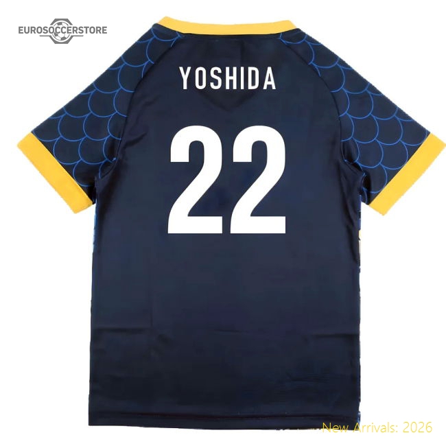 Japan 2025-2026 Third Concept Football Kit (Libero) (YOSHIDA 22)-Vantage Point Soccer