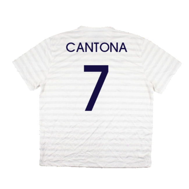 France 2014-15 Away Shirt ((Very Good) XXL) (Cantona 7)-Vantage Point Soccer