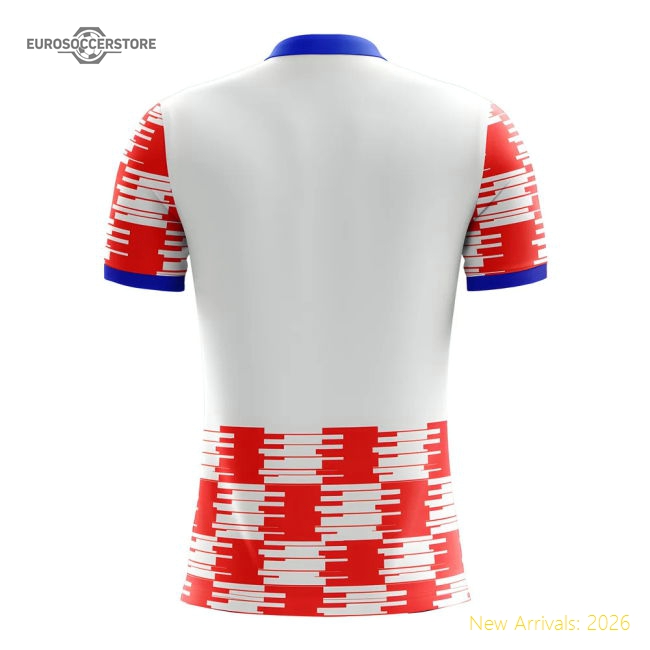 2025-2026 Croatia Home Concept Football Shirt-Vantage Point Soccer