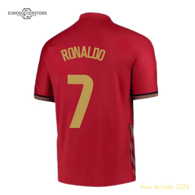 2020-2021 Portugal Home Nike Shirt (Kids) (RONALDO 7)-Vantage Point Soccer