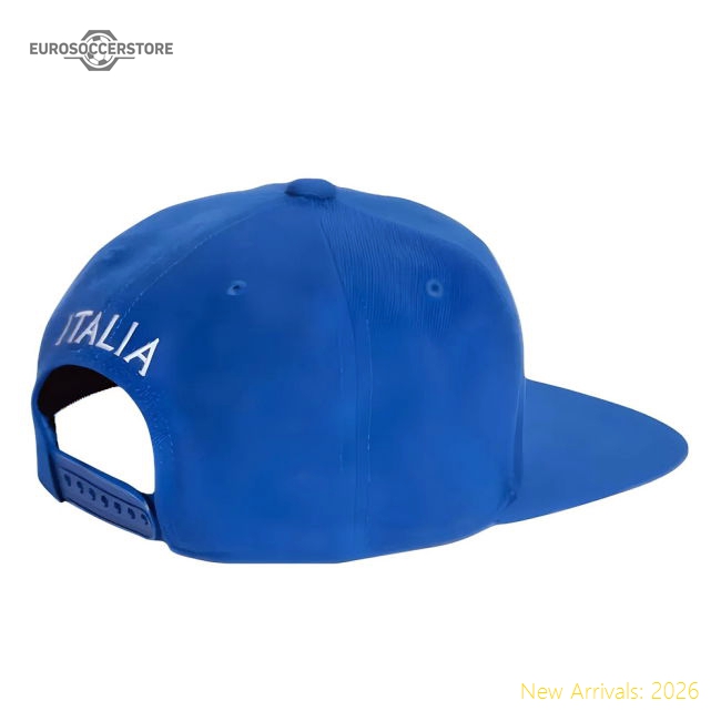 2023-2024 Italy Snapback Cap (Blue)-Vantage Point Soccer
