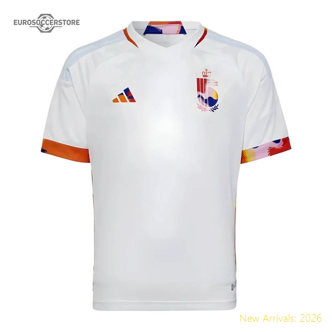 2022-2023 Belgium Away Shirt (Kids)-Vantage Point Soccer