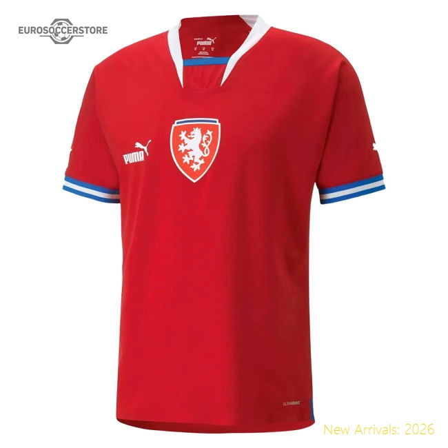 2022-2023 Czech Republic Home Shirt (Kids)-Vantage Point Soccer