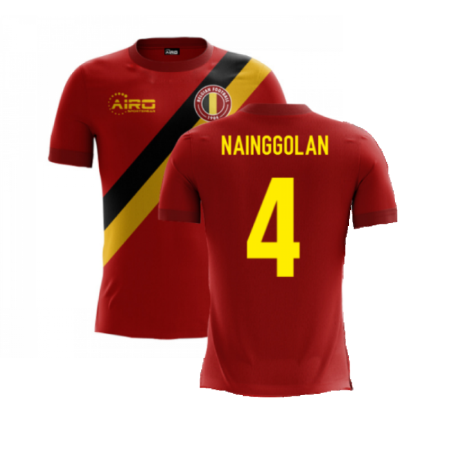 2025-2026 Belgium Airo Concept Home Shirt (Nainggolan 4)-Vantage Point Soccer