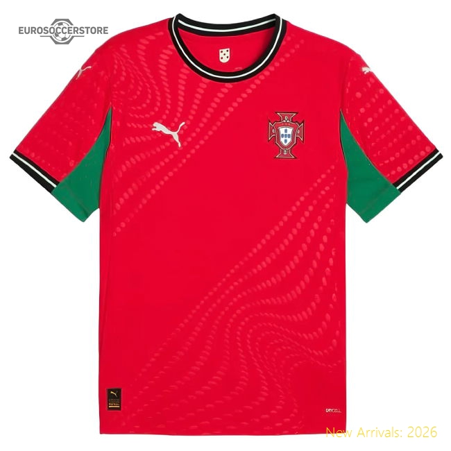 2025-2026 Portugal Womens Team Home Shirt (Unisex)-Vantage Point Soccer