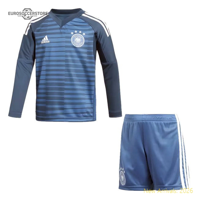 2018-2019 Germany Home Goalkeeper Adidas Mini Kit-Vantage Point Soccer