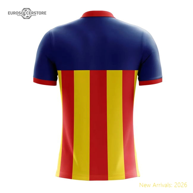 2025-2026 Catalunya Home Concept Football Shirt-Vantage Point Soccer