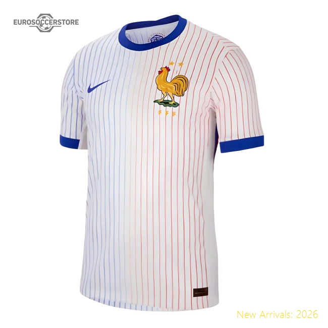 2024-2025 France Away Dri-ADV Match Shirt (Mbappe 10)-ly44