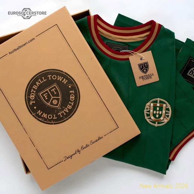 Vintage Portugal A Selecção Away Soccer Jersey-Vantage Point Soccer