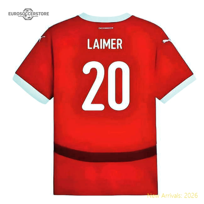 2024-2025 Austria Home Shirt (Laimer 20)-Vantage Point Soccer