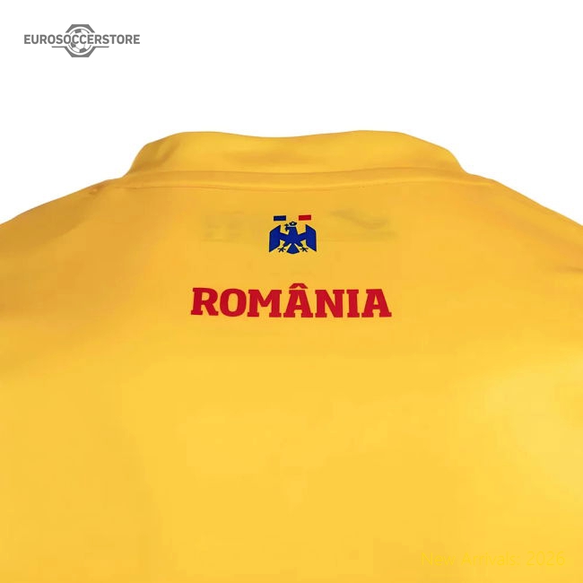 2025-2026 Romania Home Replica Shirt-Vantage Point Soccer