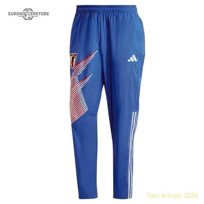 2022-2023 Japan Travel Pants (Blue)-Vantage Point Soccer