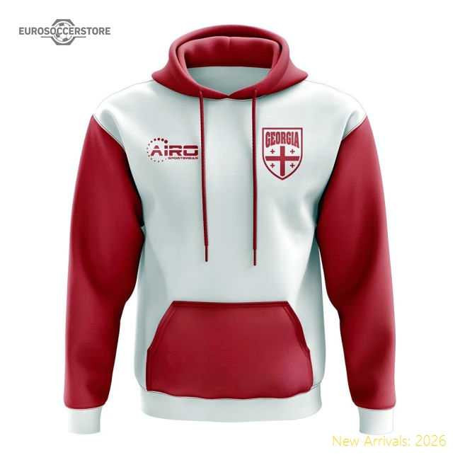Georgia Concept Country Football Hoody (White)-Vantage Point Soccer