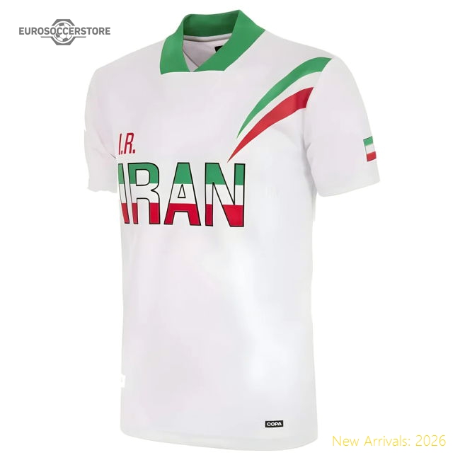 Iran 1998 Retro Football Shirt-Vantage Point Soccer