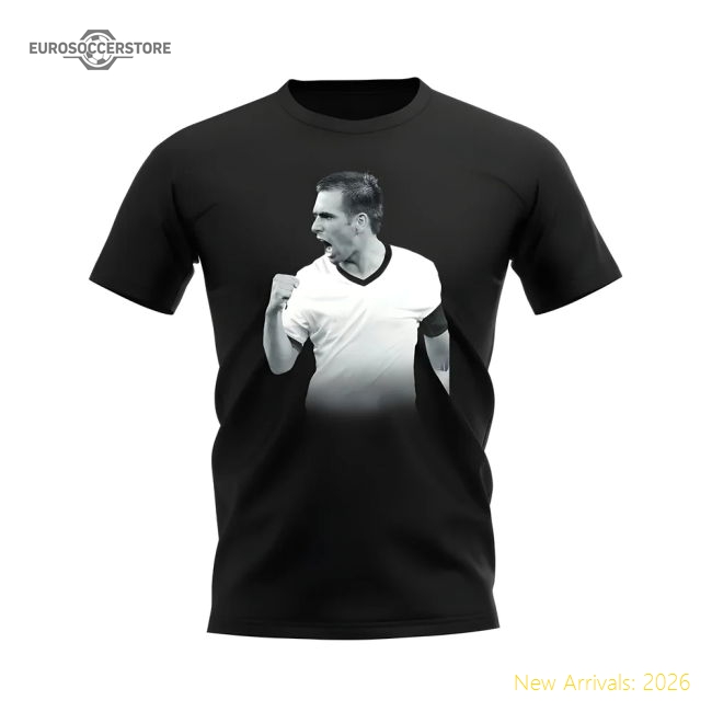 Philipp Lahm Germany Legend T-Shirt (Black)-Vantage Point Soccer
