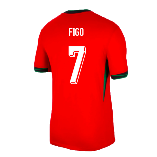 2024-2025 Portugal Home Shirt (Figo 7)-Vantage Point Soccer