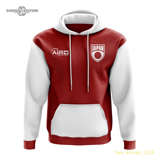 Japan Concept Country Football Hoody (Red)-Vantage Point Soccer