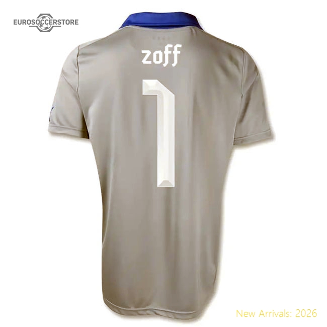 2012-13 Italy Goalkeeper Home Shirt (Zoff 1)-Vantage Point Soccer