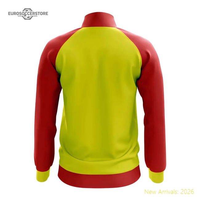Bhutan Concept Football Track Jacket (Yellow)-Vantage Point Soccer