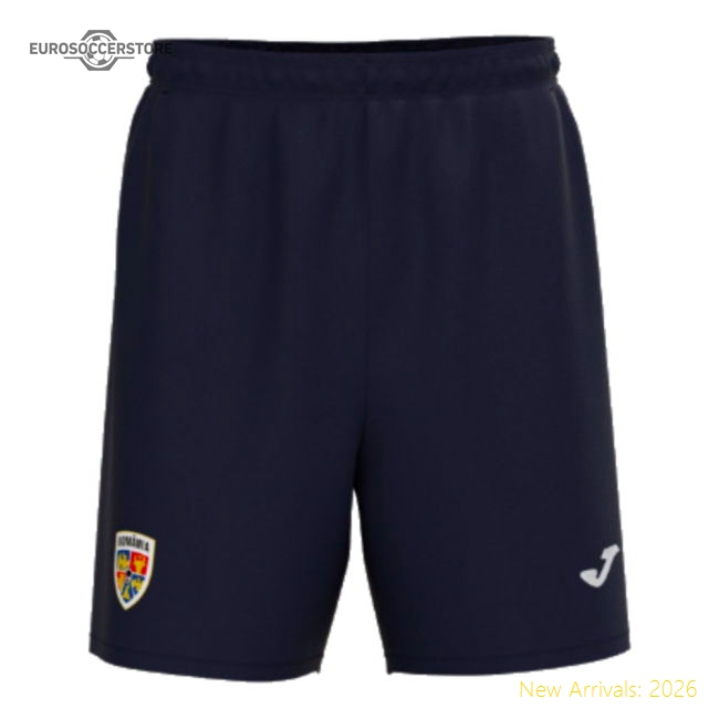 2024-2025 Romania Training Shorts (Navy)-Vantage Point Soccer