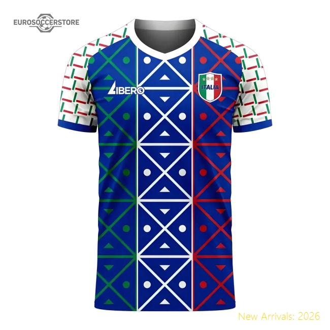 Italy 2025-2026 Renaissance Home Concept Football Kit (Libero)-Vantage Point Soccer