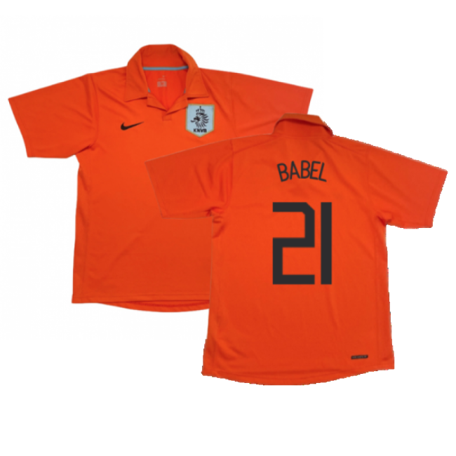 Holland 2006-08 Home Shirt (M) ((Good) M) (Babel 21)-Football Jersey Hub