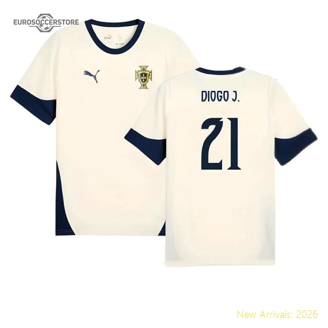 2025-2026 Portugal Training Jersey (Sugared Almond) (Diogo J. 21)-Vantage Point Soccer