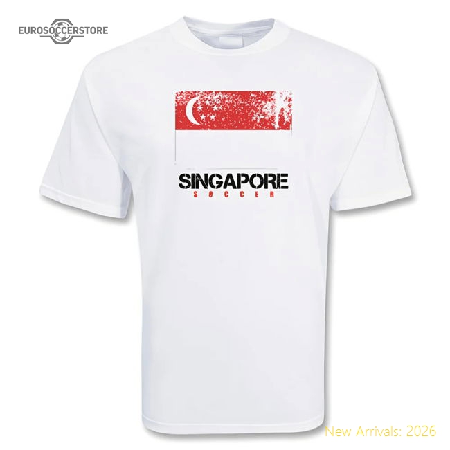 Singapore Soccer T-shirt-The Soccer Shirt Hub