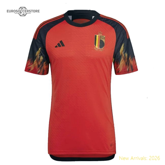 2022-2023 Belgium Authentic Home Shirt-Vantage Point Soccer