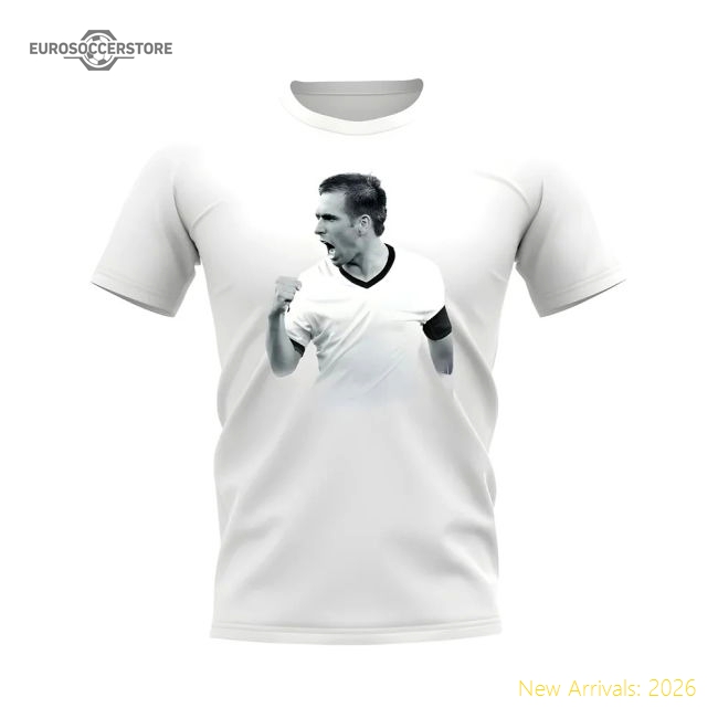 Philipp Lahm Germany Legend T-Shirt (White)-Vantage Point Soccer