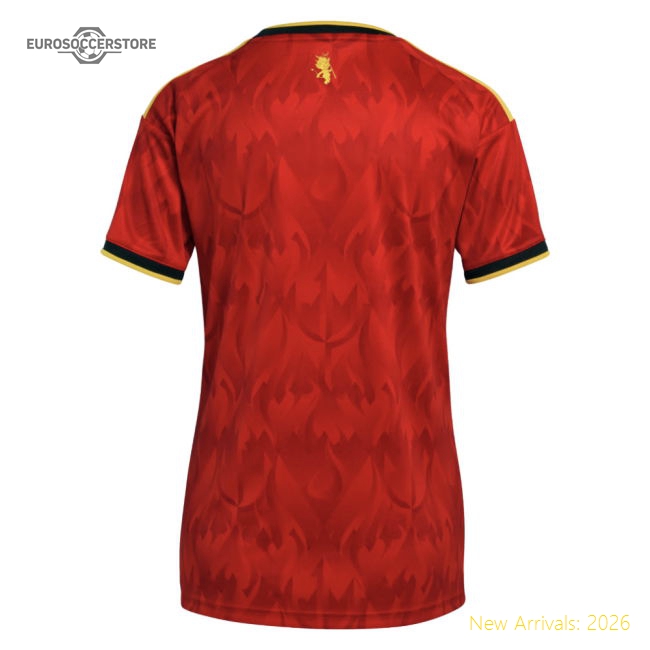 2026-2027 Belgium Home Shirt (Womens)-Vantage Point Soccer
