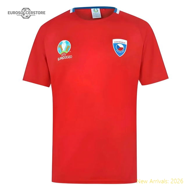 Czech Republic 2021 Polyester T-Shirt (Red)-Vantage Point Soccer