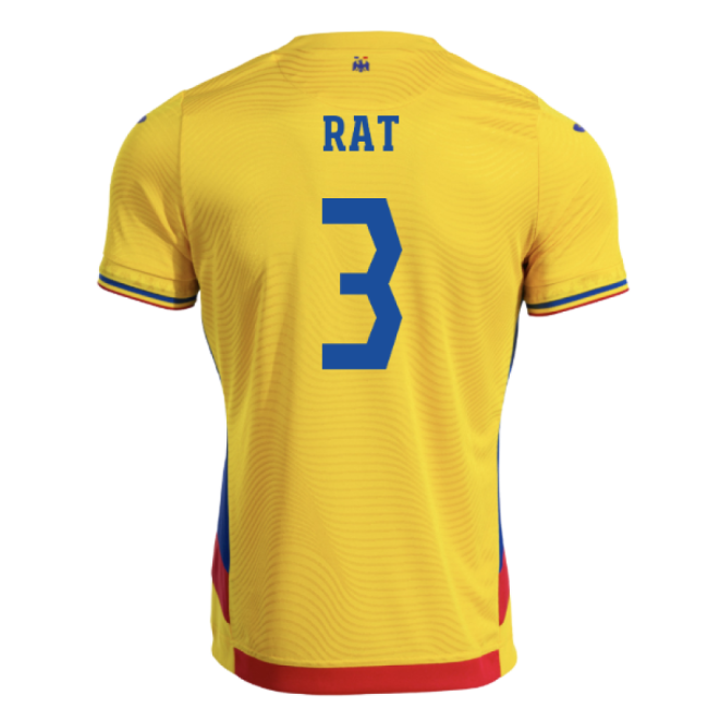 2025-2026 Romania Home Shirt (Rat 3)-Vantage Point Soccer