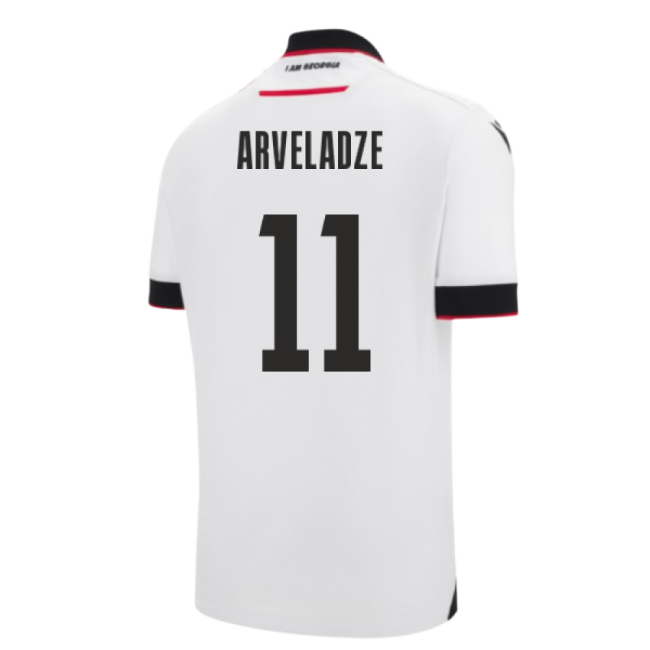 2025-2026 Georgia Home Shirt (Arveladze 11)-Vantage Point Soccer