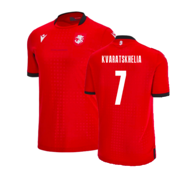 2024-2025 Georgia Third Shirt (Kids) (Kvaratskhelia 7)-Vantage Point Soccer