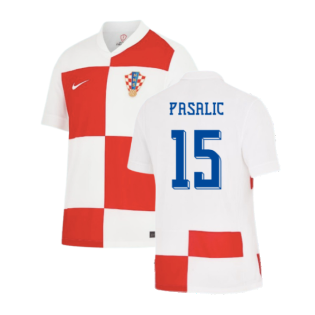 2024-2025 Croatia Home Shirt (Pasalic 15)-Vantage Point Soccer